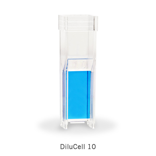 DiluCell-10-by-implen-cuvette-spectrophotometer