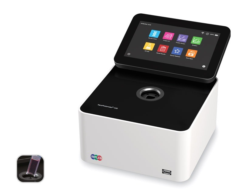 C40-cuvette-implen-UV-Vis-nano-volume-spectrophotometer-leading-nanodrop-alternative-nanophotometer-icons