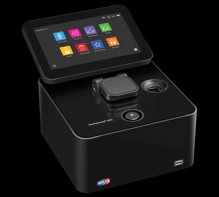 NP80-implen-UV-Vis-nano-spectrophotometer-nanophotometer-nanodrop-alternative-made-in-germany-cuvette-vortex800-2