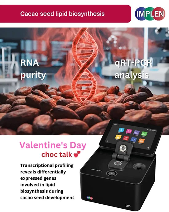 Implen Journal Club Investigating cacao seed lipid biosynthesis2